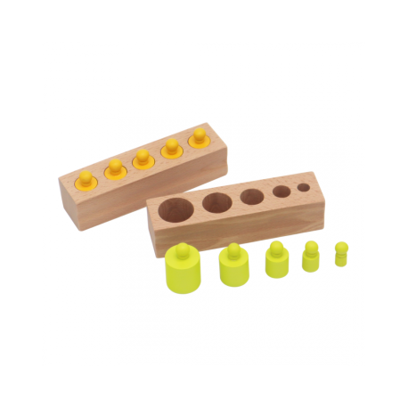 Volumetric Wooden Cylinders