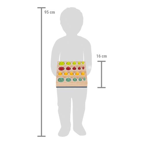 Cilindros de botón MINI con colores  Juguetes Sensoriales