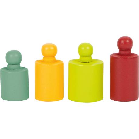 Cilindros de botón MINI con colores  Juguetes Sensoriales