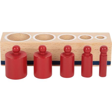 Cilindros de botón MINI con colores  Juguetes Sensoriales