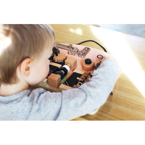 Tablero de motricidad bloqueo y rotación