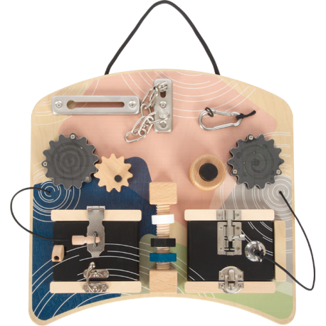 Tablero de motricidad bloqueo y rotación