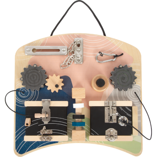 Tablero de motricidad bloqueo y rotación