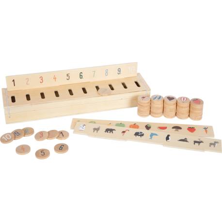 Cajita clasificadora de imágenes descubriendo el mundo