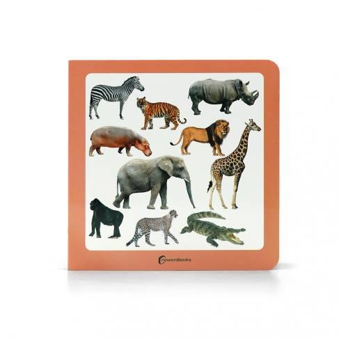 Cuento de imágenes reales - Animales salvajes 3 Nowordbooks Nowordbooks