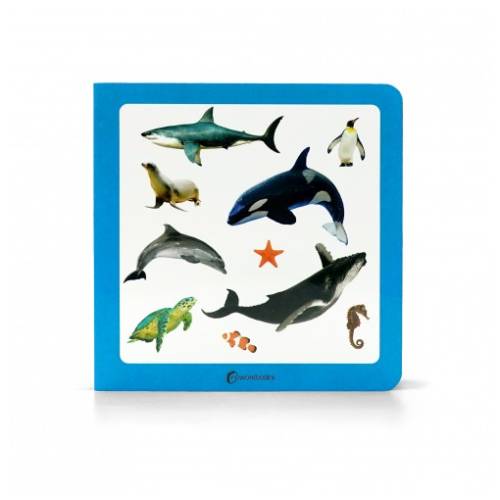 Cuento imágenes reales - Animales Marinos 2 Nowordbooks Nowordbooks