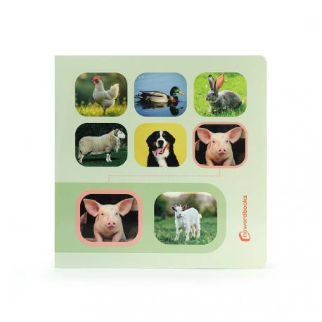 Libro imágenes reales - Busca y encuentra - Animales de la Granja