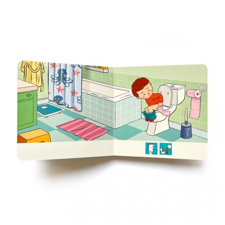 Cuento de imágenes - Vamos al baño 2