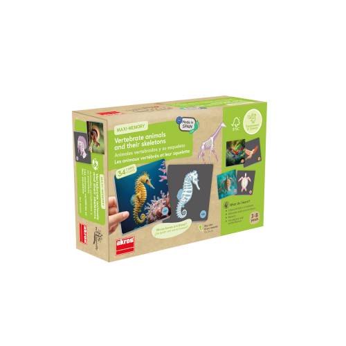 Animales vertebrados y su esqueleto