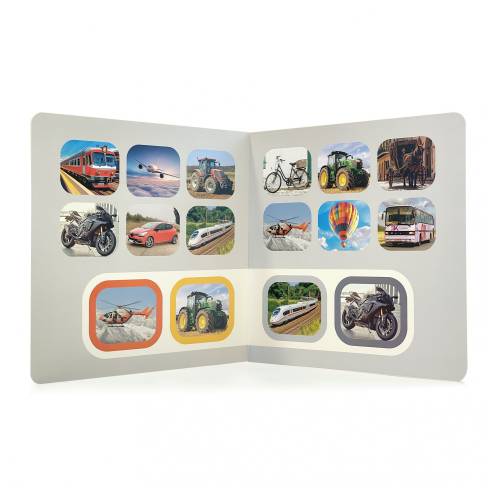 Busca y encuentra - Medios de transporte Nowordbooks Nowordbooks