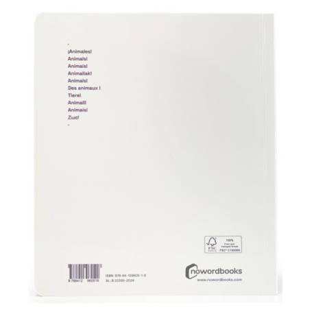 Libro Grande de animales Nowordbooks Nowordbooks