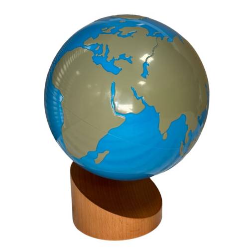 Globo tierra-agua (Liso)  Geografía