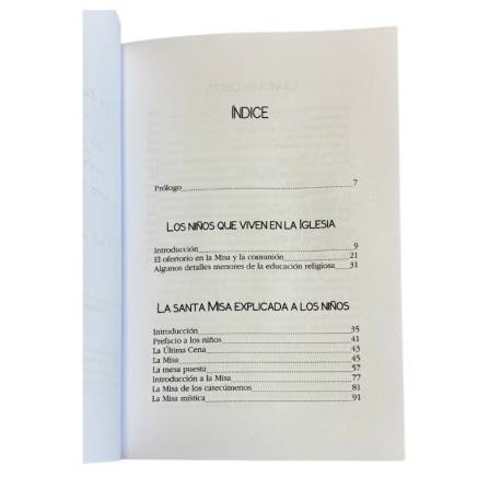El niño y la Misa  Libros