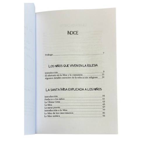 El niño y la Misa  Libros