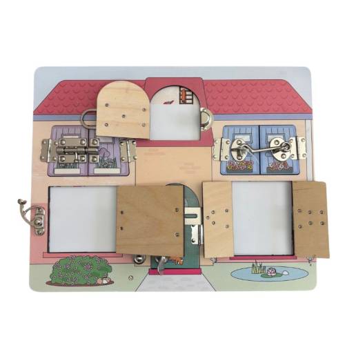 Casa de Cerraduras Educo Sensorial