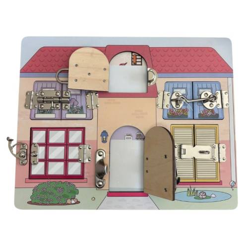 Casa de Cerraduras Educo Sensorial