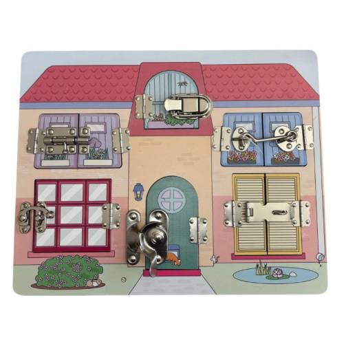 Casa de Cerraduras Educo Sensorial