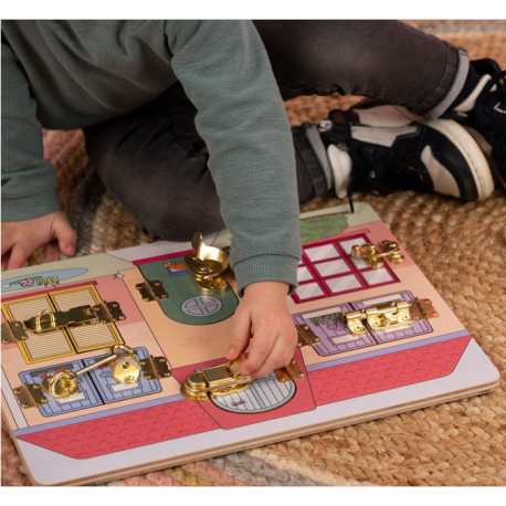 Casa de Cerraduras Educo Sensorial