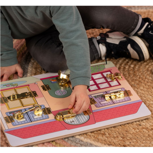 Casa de Cerraduras Educo Sensorial