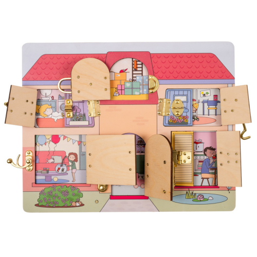 Casa de Cerraduras Educo Sensorial