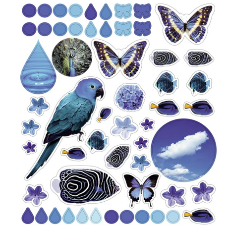 400 Stickers reusables