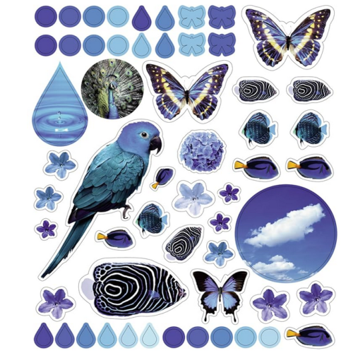 400 Stickers reusables