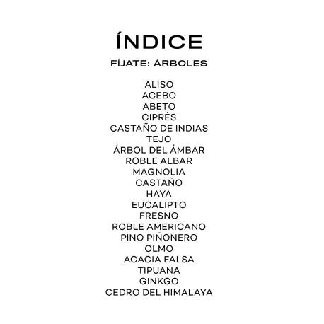 Llavero de tarjetas - Árboles  Animales y Naturaleza 2