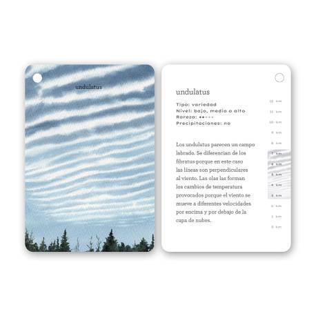 Llavero de tarjetas - Nubes