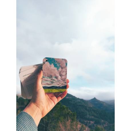 Llavero de tarjetas - Nubes