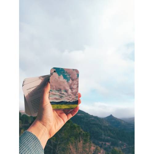 Llavero de tarjetas - Nubes