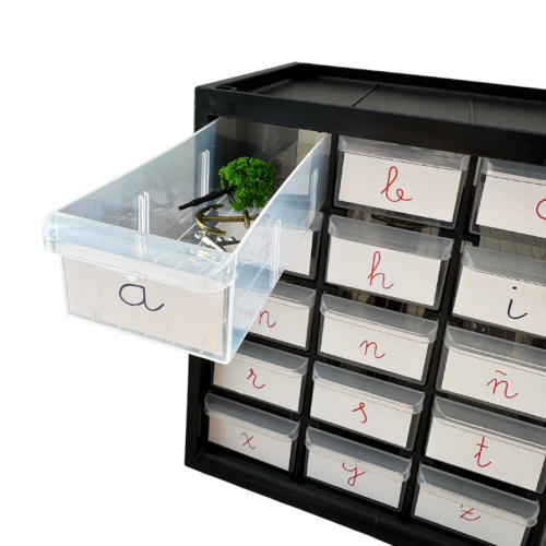 Pegatinas para tu caja de sonidos montessori  Aprender a leer y escribir