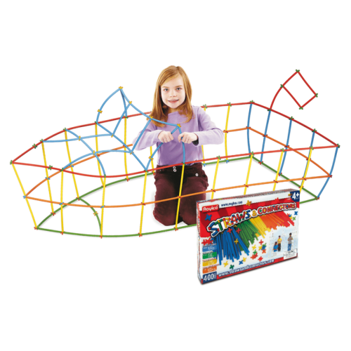 Straws & Connectors 400 piezas