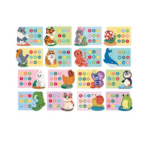 Bingo - Abecedario Goula Juegos de mesa