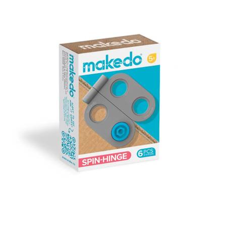 Bisagras giratorias - Makedo - 6 uds Makedo Construcciones