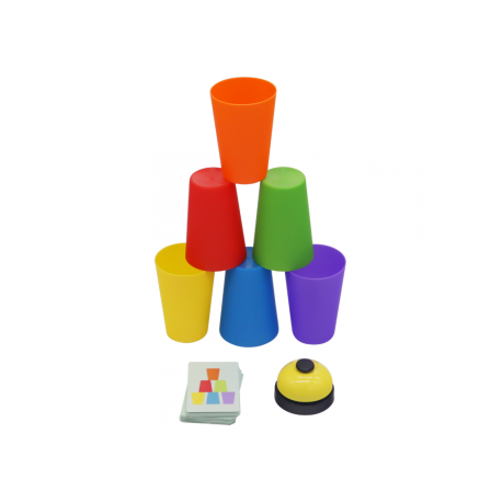 Stacking Cups Game  Razonamiento lógico