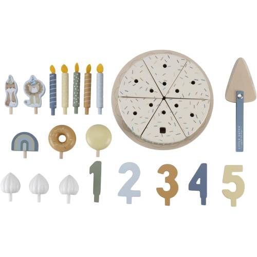 Pastel de cumpleaños XL 26 piezas  Más de 3 años