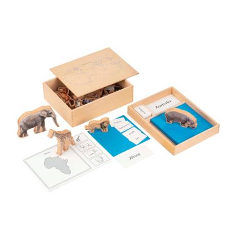 La Caja de Continentes y Animales (EN) Nienhuis Geografía