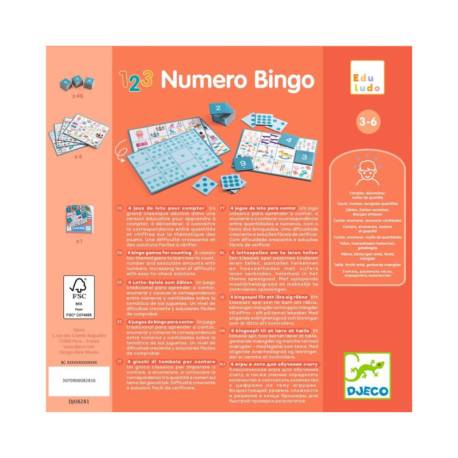 Número Bingo 4 lotos