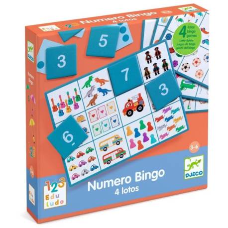 Número Bingo 4 lotos