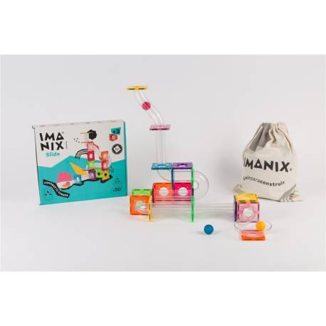 Imanix Tobogán 50 piezas  Construcciones