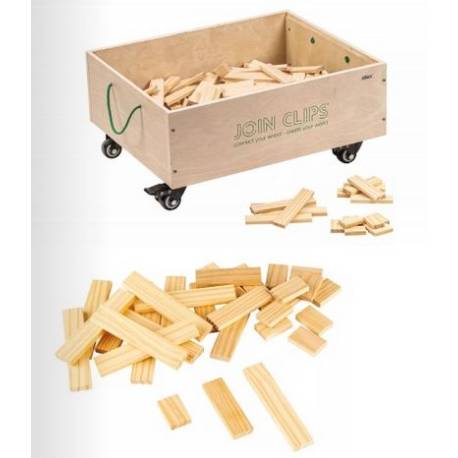 Join Clips - 300 Tablillas de construcción Educo Construcciones