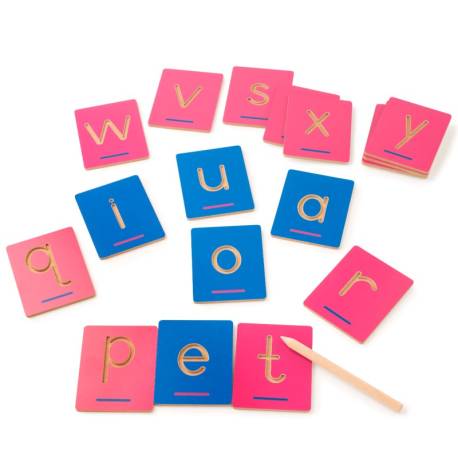 Letras surco minúsculas imprenta Toys for life Lenguaje