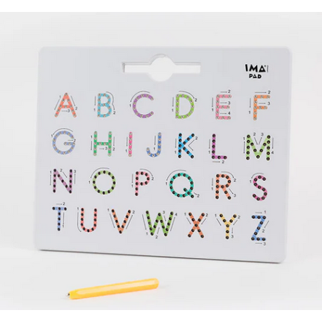 Imapad duo - Mayúsculas y números  2-3 años 2