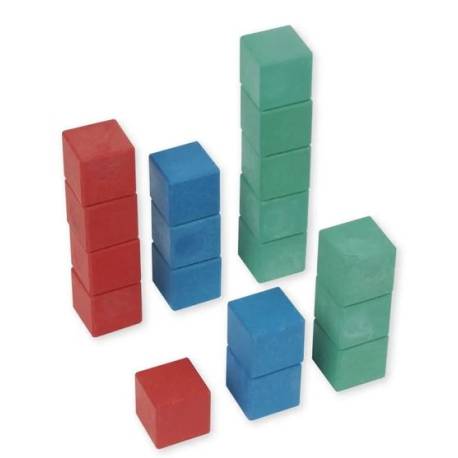 Cubos Matemáticos Montessori 2 cm  Operaciones Abstractas