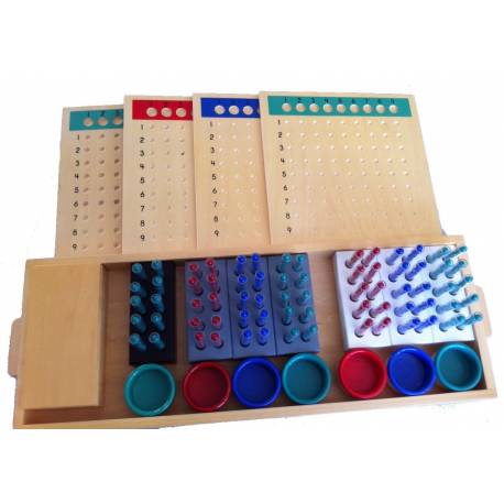 División larga Montessori para todos Operaciones Básicas
