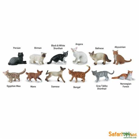 Gatos Safari LTD Toobs Animales