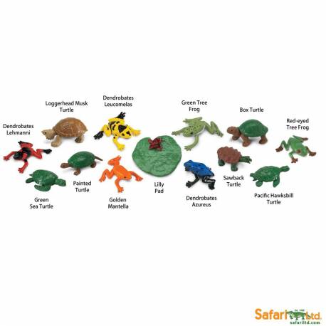 Sapos y tortugas Safari LTD Toobs Animales