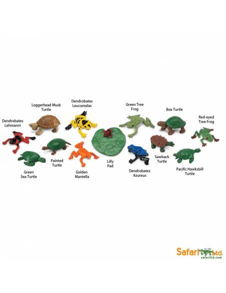Sapos y tortugas Safari LTD Toobs Animales