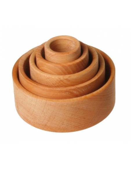 Bols en madera natural 