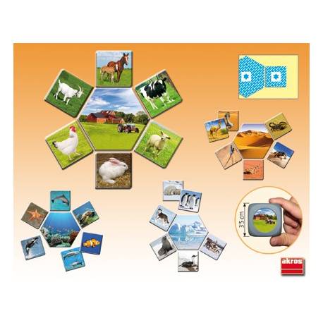 ¿Dónde viven los animales? Akros Ciencia y medio ambiente